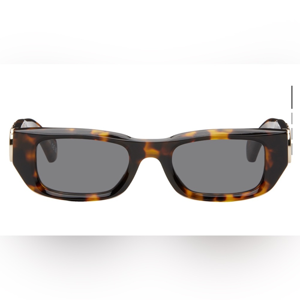 Off White Fillmore Tortoiseshell Sunglasses - Picture 2 of 4